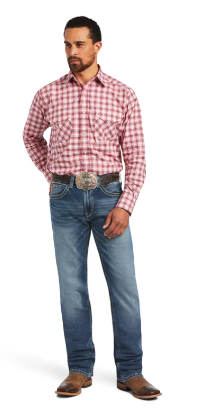 Ariat Men's Pro Series Forrest Stretch Classic Fit Snap Front Shirt