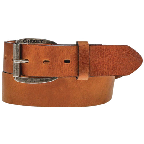 Nocona Mens Western Basketweave Embossed Leather Belt