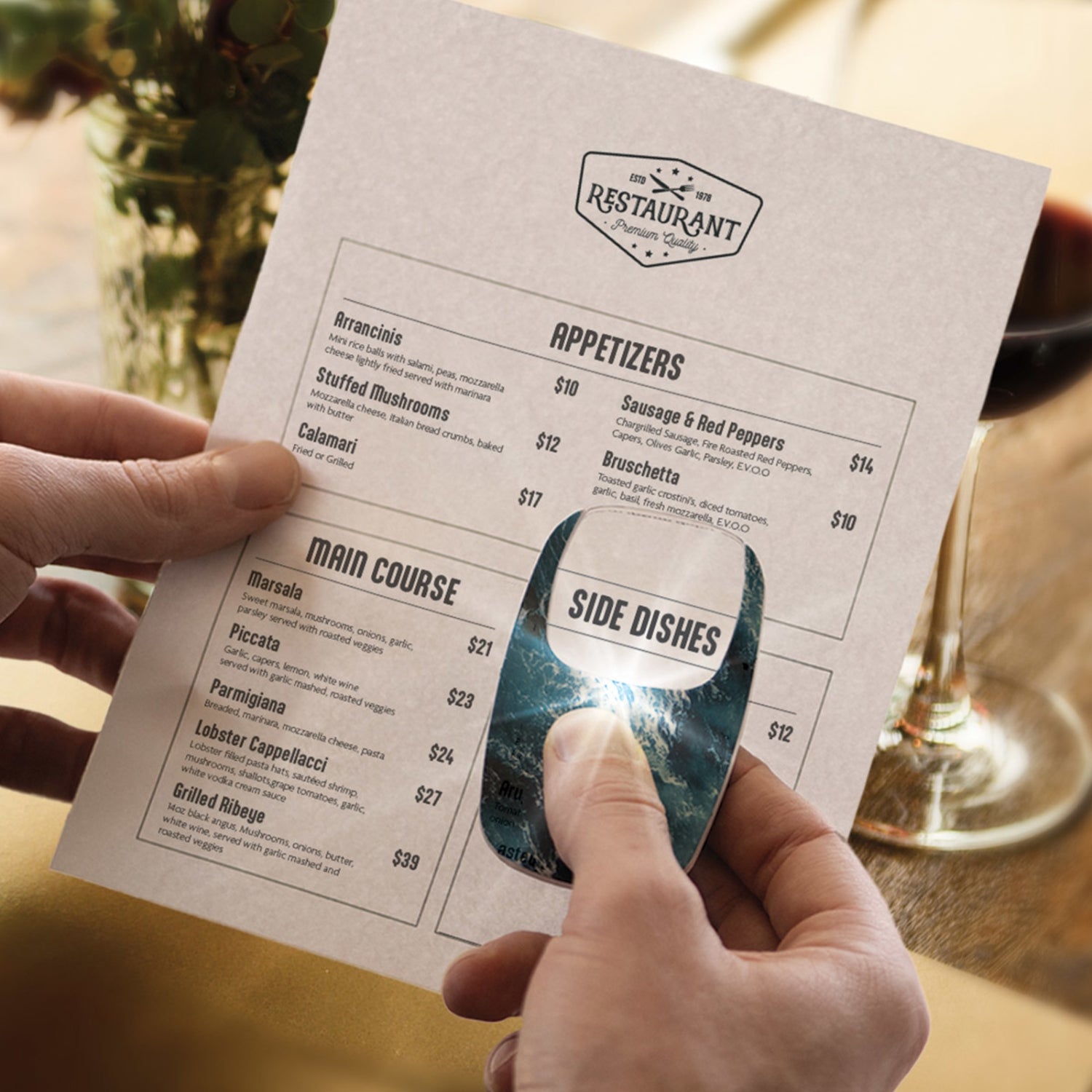 Optimum Optical LED Pocket Magnifier - The Hobbyist Collection