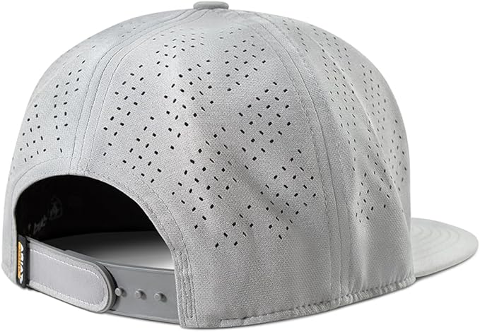 Ariat Mens Ariat Work Born For This Patch Adjustable Snapback Cap Hat, Grey