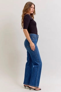 Judy Blue High Waist Tummy Control Straight Denim Jeans
