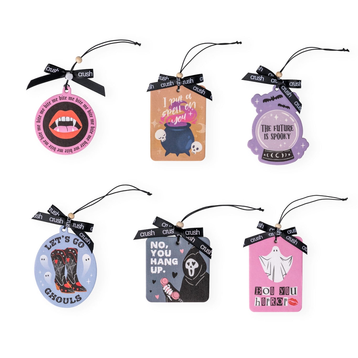 Crush "Let’s Go Ghouls" Car Air Fresheners