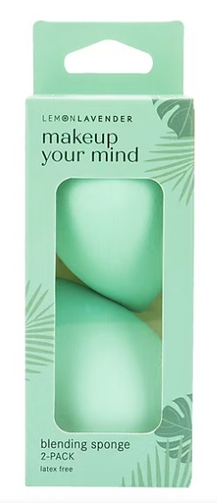 Lemon Lavender Makeup Your Mind Blending Sponges (2-Pack)