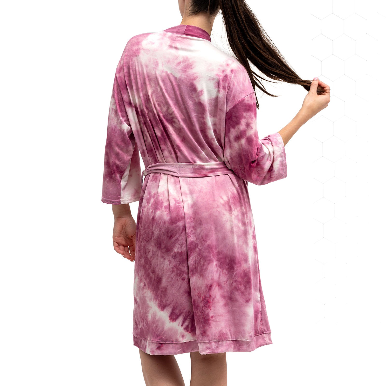 Hello Mello Womens Dyes The Limit Robe 2.0 (Orchid, Small/Medium)