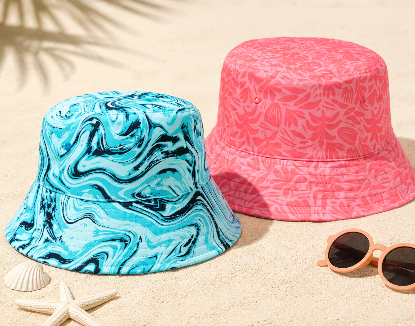 Juice Box Reversible UV Protected Bucket Hat Boys or Girls