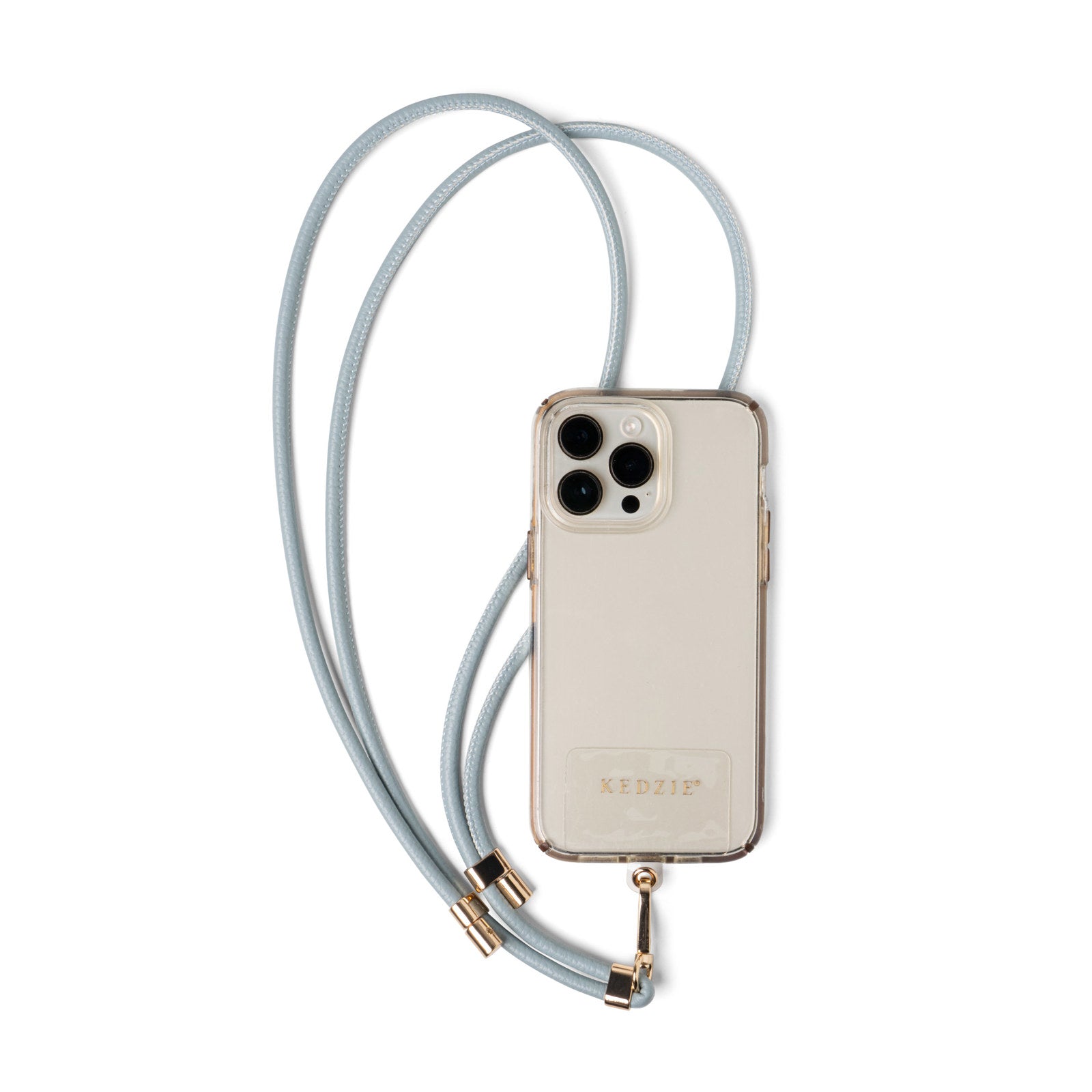 Kedzie Womens Soft Vegan Leather Smartphone Crossbody Lanyard