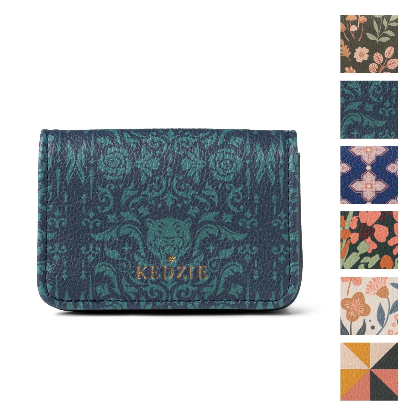 Kedzie Womens Essentials Only Mini Clutch Cash and Card Wallet