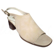 Shu Shop Womens Faith Suede Open Toe Slingback Mule Heeled Sandals