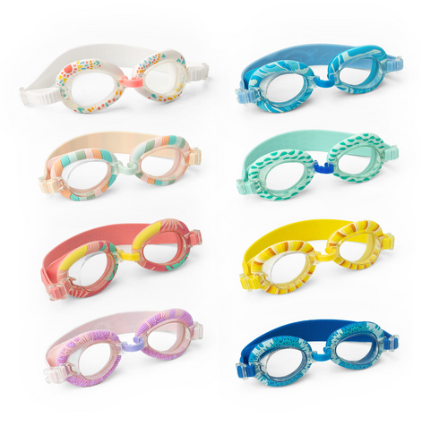 Juice Box 2nd Generation Kids Swimming Goggles, Assorted