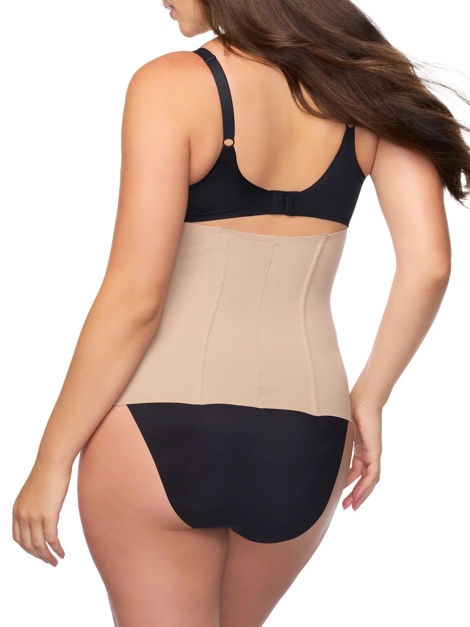TC Fine Intimates Womens Iconic Core Extra-Firm Control Waist Cincher- Stucco