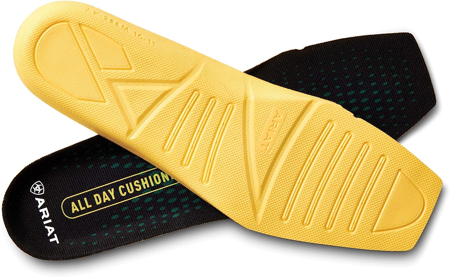 Ariat Womens All Day Cushioning Wide Square Toe Insole Footbeds