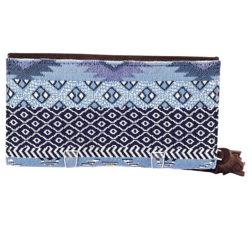 Ariat Womens Madison Collection Southwestern Pattern Clutch (Blue)