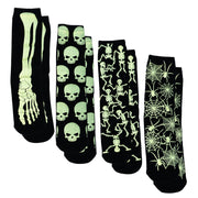 Funny Bones Unisex Glow In The Dark Socks