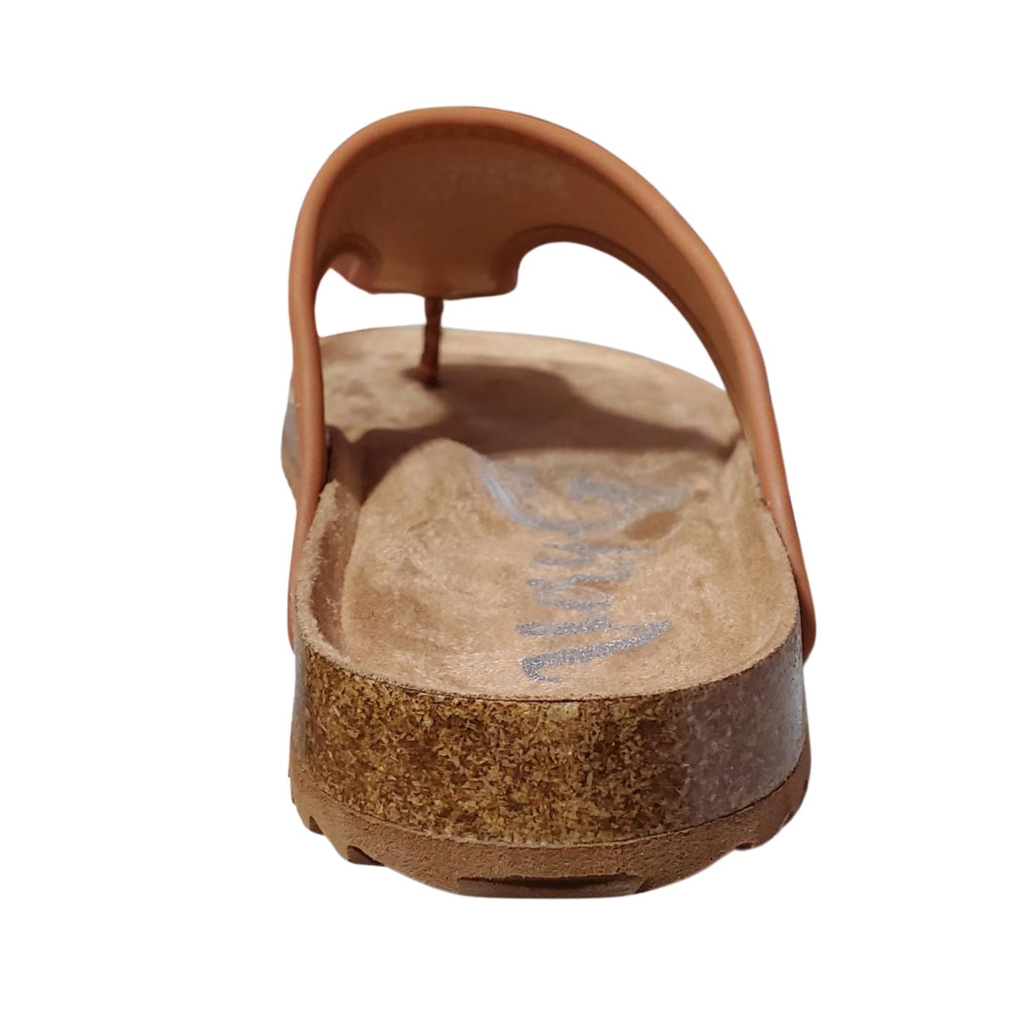 Very G Womens Danni 2 Floral Detail Fashion Flip Flop Sandal, Rust