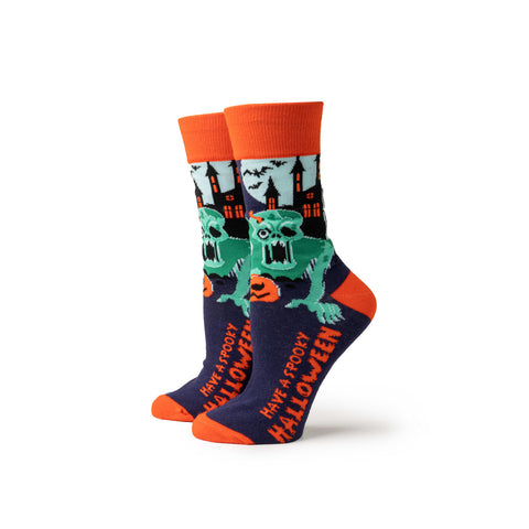 Two Left Feet Halloween Adult Sock, Big Feet