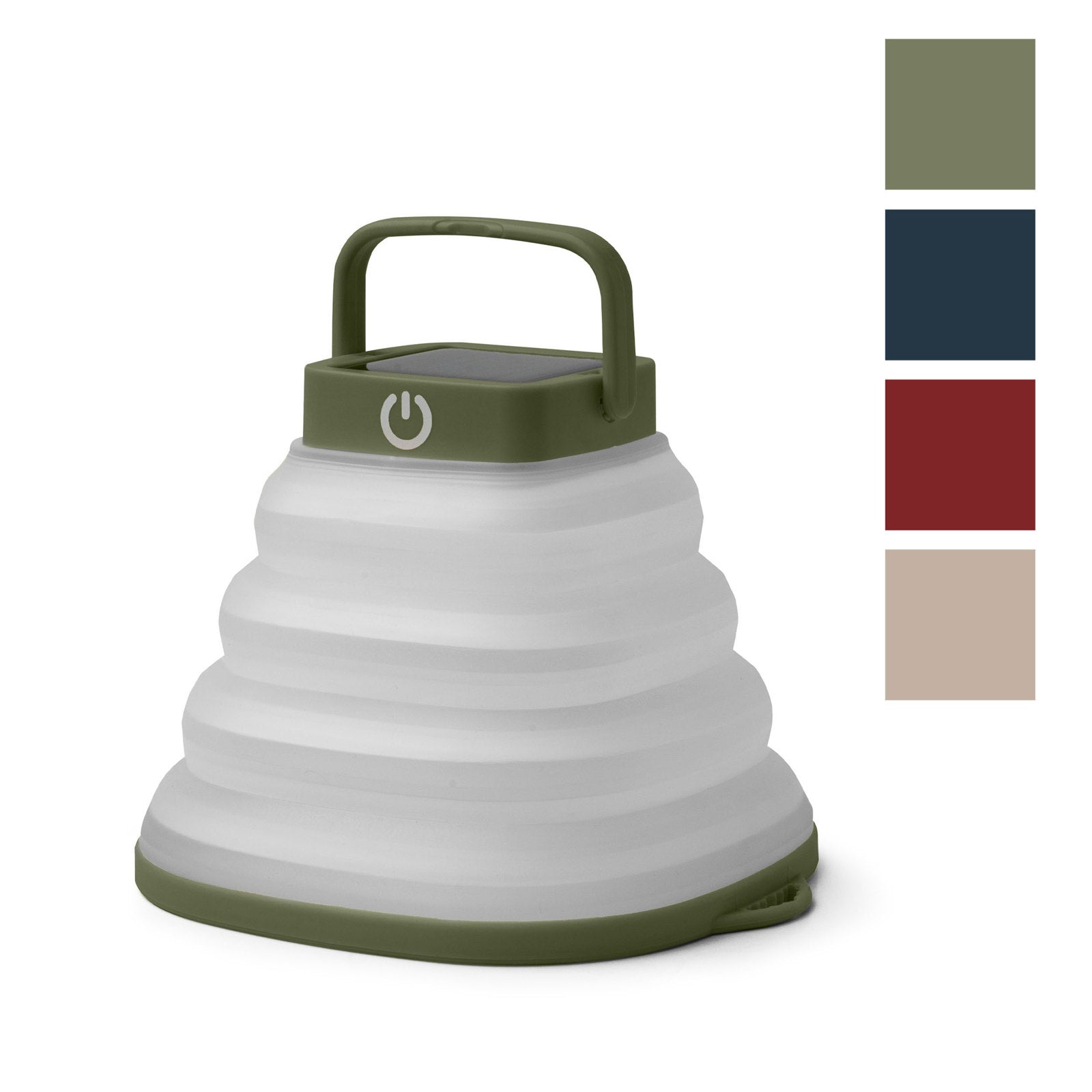 Bunk House Aurora Solar Panel or USB Rechargeable and Collapsible Camp Lantern