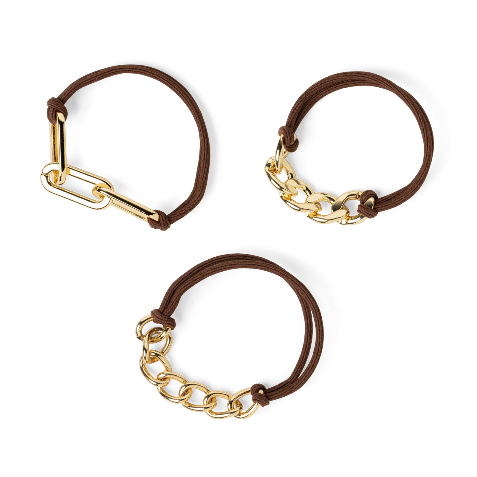 Crush Womens So Extra Bracelet Hair Tie- 3 Pack