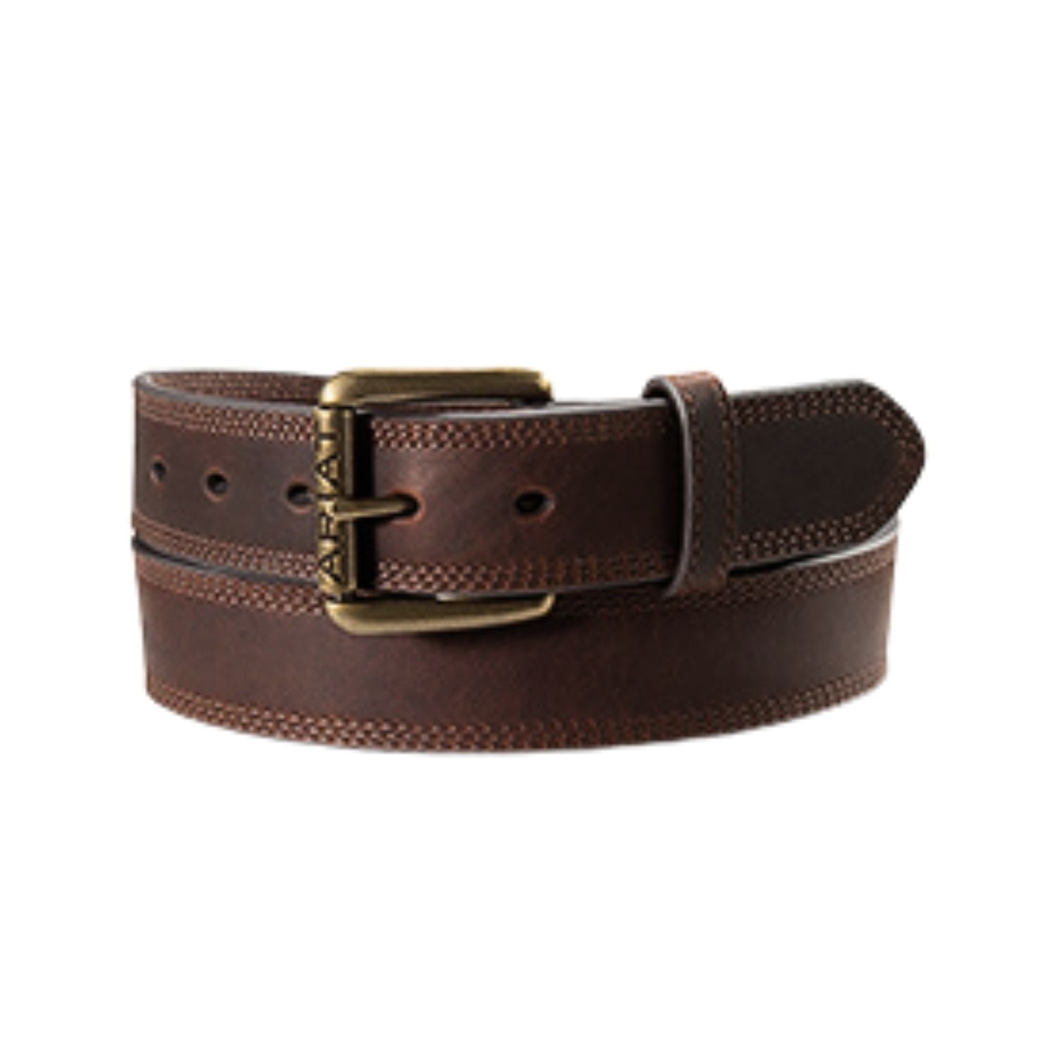 Ariat Mens Work Triple Stitch Heavy Duty Roller Buckle Leather Belt