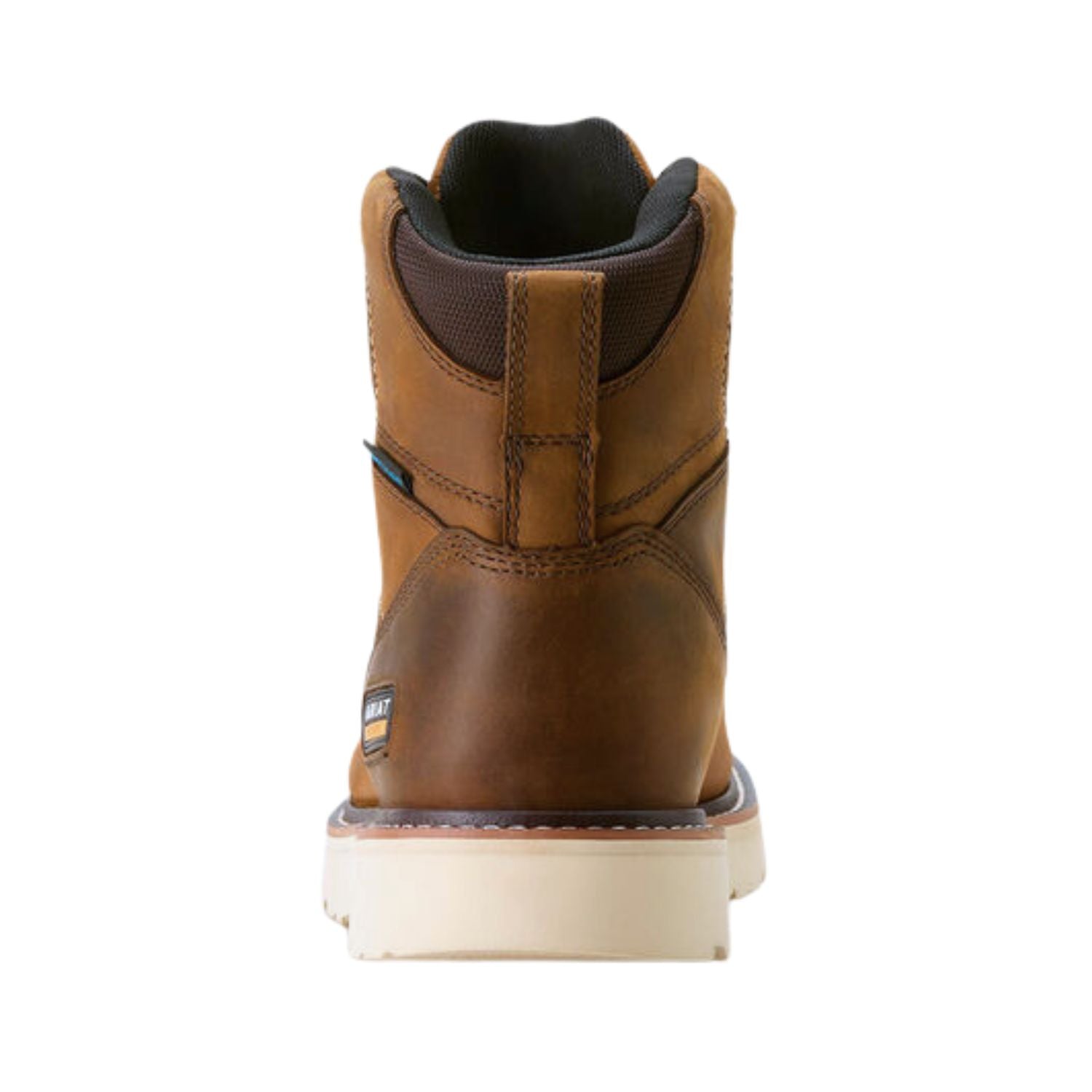 Ariat Mens Rebar Wedge Moc Toe 6" H2O Waterproof Electrical Hazard Leather Boot
