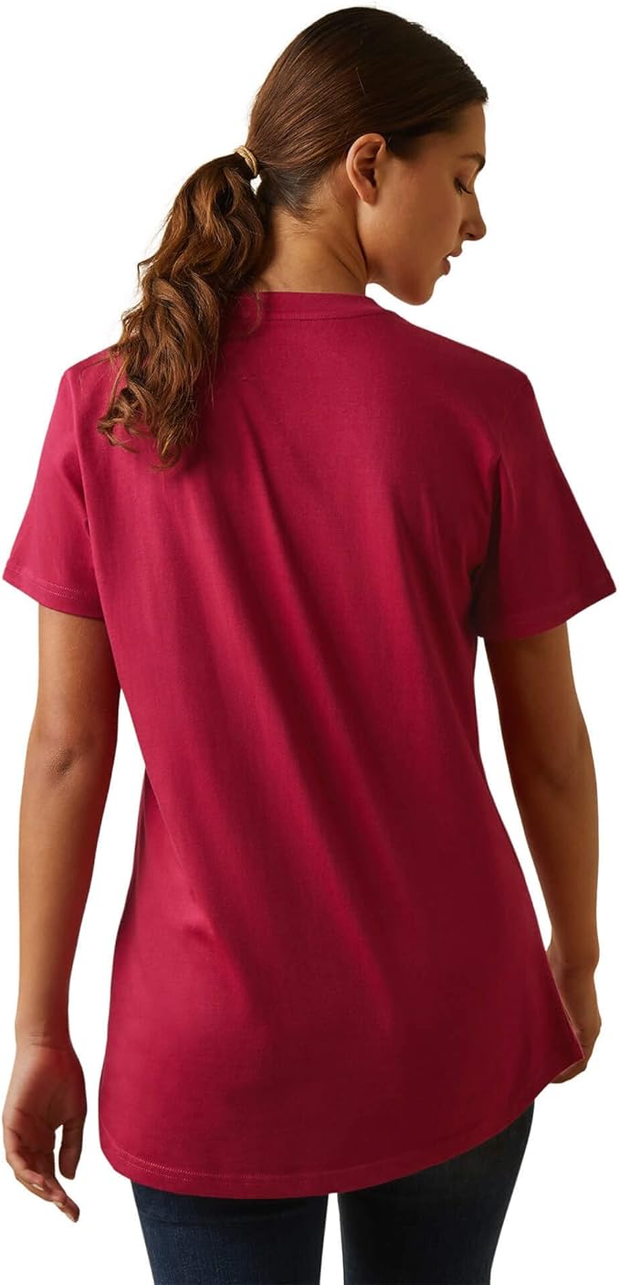 Ariat Womens Rebar Cotton Strong Short Sleeve T-shirt