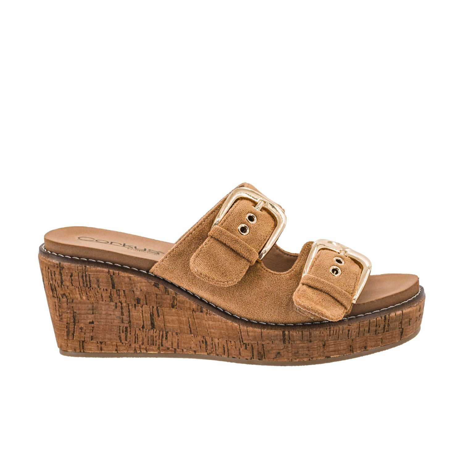 Corkys Womens Double Dare Slip On Wedge