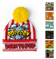 Two Left Feet Kid's Pom Hats, Ultra Soft Knit Pom Hats