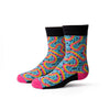 Two Left Feet Printed Kid Sock, Big Feet