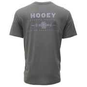 Hooey Mens Peyote Steel Grey Crew Neck Short Sleeve T-Shirt