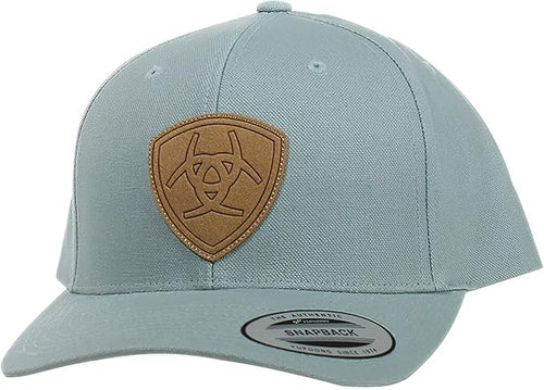 Ariat Mens Shield Logo Patch Adjustable Snapback Cap Hat