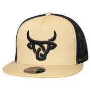 Lost Calf Mens Basto Flat Bill Adjustable Snapback Cap Hat