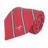 ZEP-PRO Mens NCAA Silk Thin Striped Neck Tie