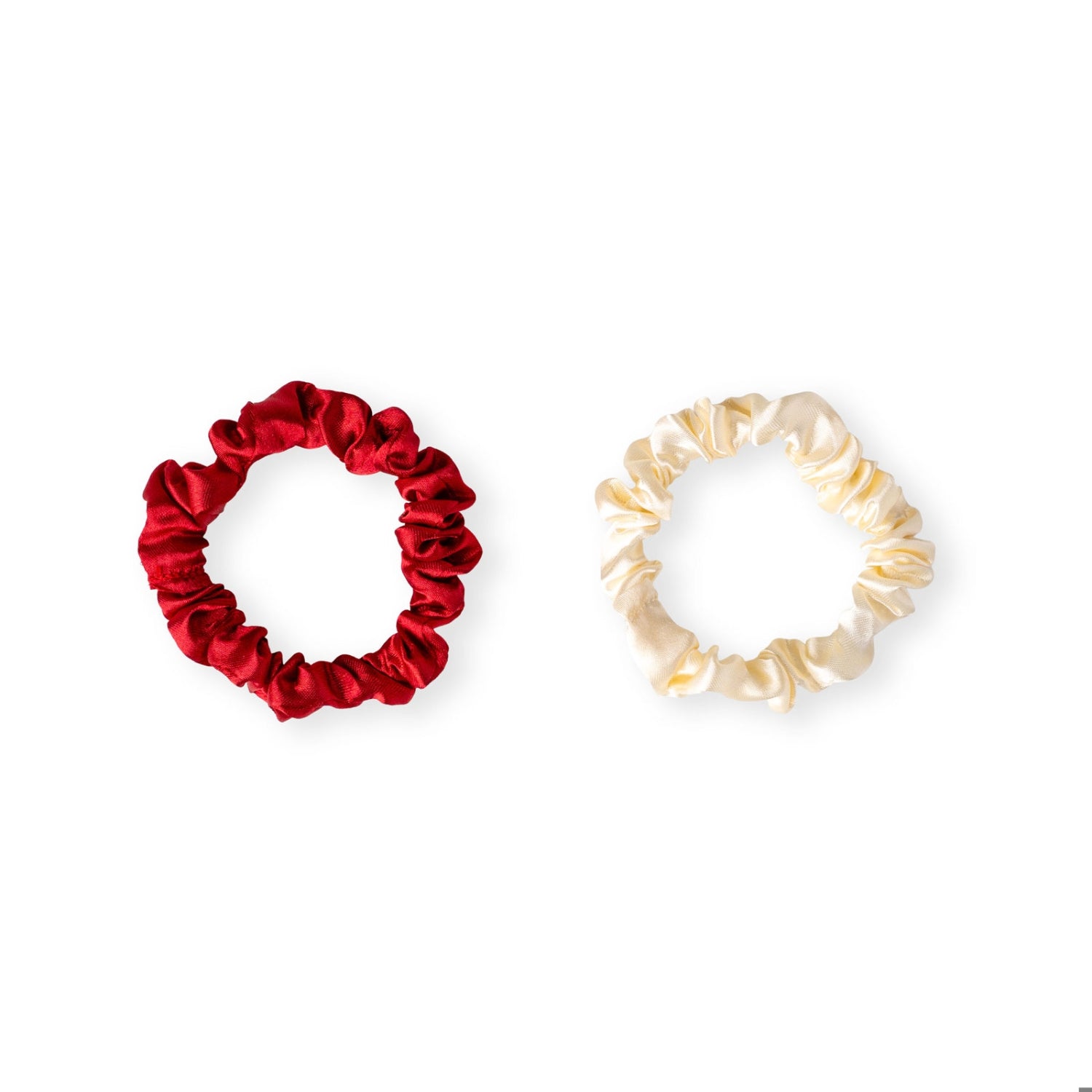 Crush Pretty Festive Holiday Satin Scrunchies