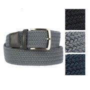 Greg Norman Mens Weave Stretch Belts