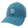 Ariat Womens Baseball Cap, OSFM, Turquoise with Small White Shield