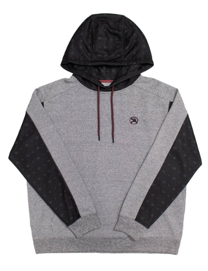 Hooey Mens "Roughy Canyon" Grey & Black Hoody