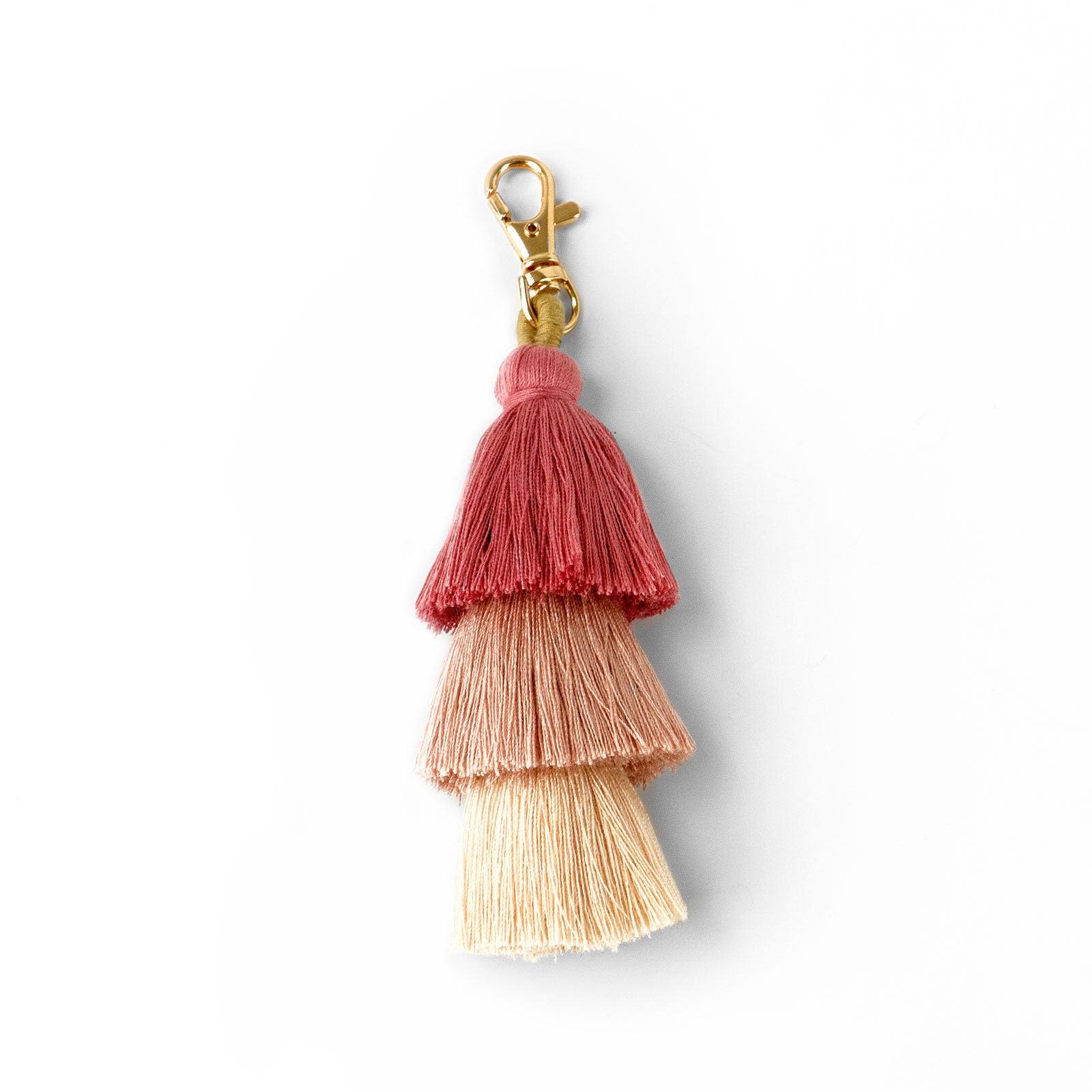 Olivia Moss Yucatan Macrame Charm Keychain