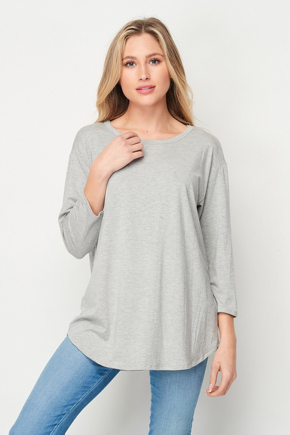 HoneyMe Womens Open Back Cross Straps Knit Tunic Top