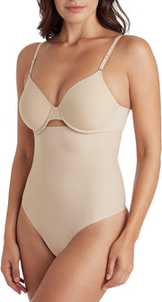 TC Fine Intimates Womens Sleek Essentials Hi Waist Thong