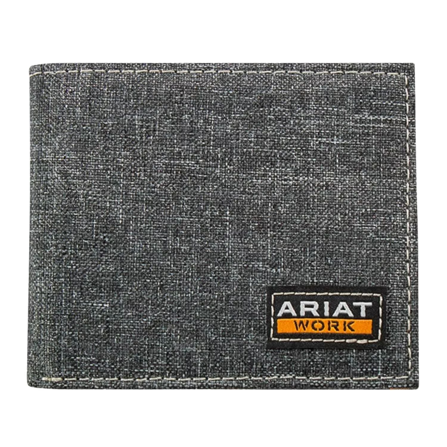 Ariat Work Mens RFID Mesh Interior Bifold Wallet