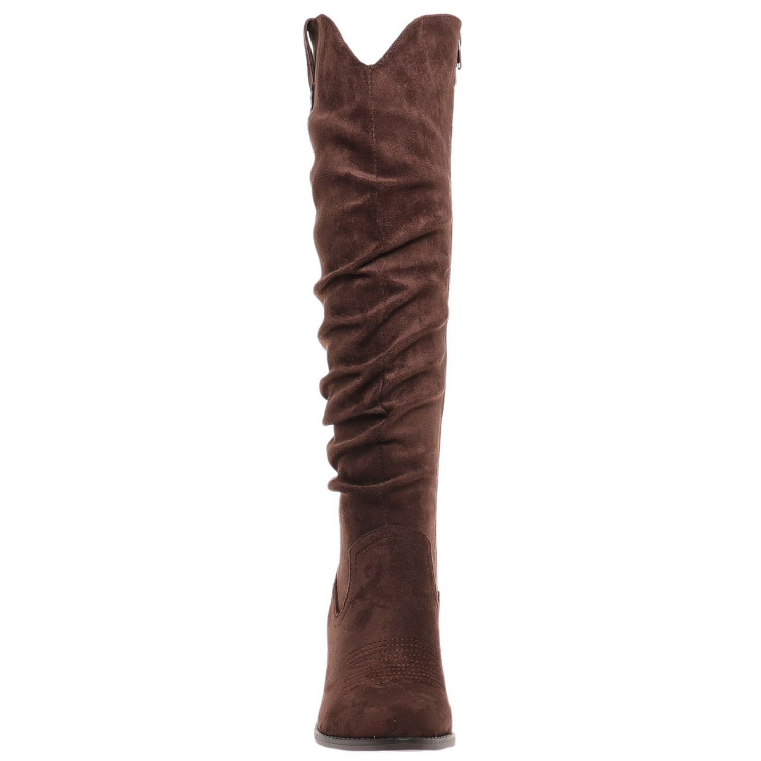 Pierre Dumas Womens Whitney-4 Pull On Tall Boots, Brown