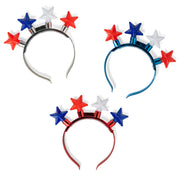 United We Swag Patriot Pride Jumbo Flashing Star USA Holiday Party Headband