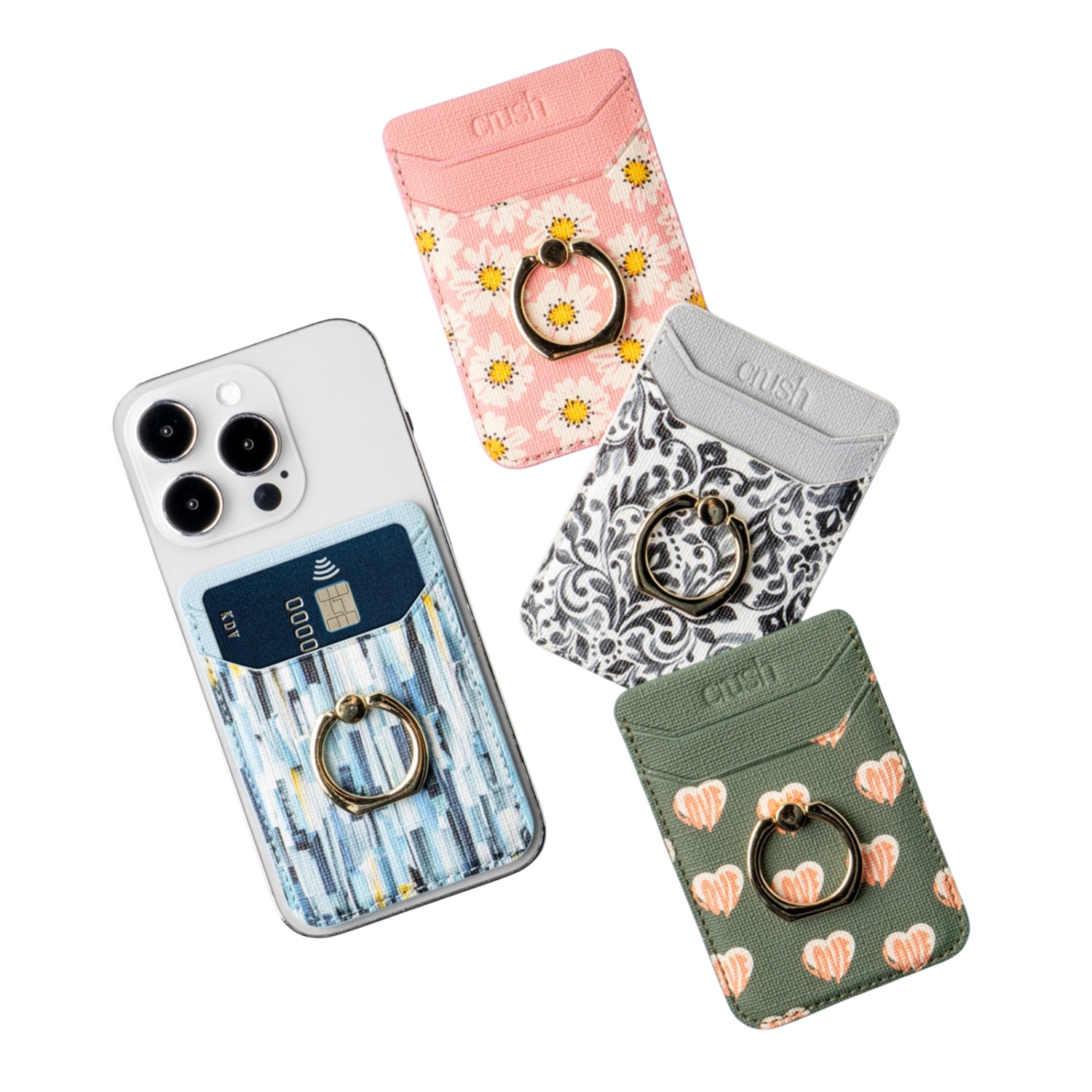 Crush "What Baggage" Stickable Phone Wallet