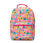 Jane Marie Kids Girls Bold Floral Canvas School Backpack
