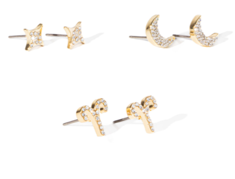 Soul Stacks Star Sign Mix & Match Earring Stacks