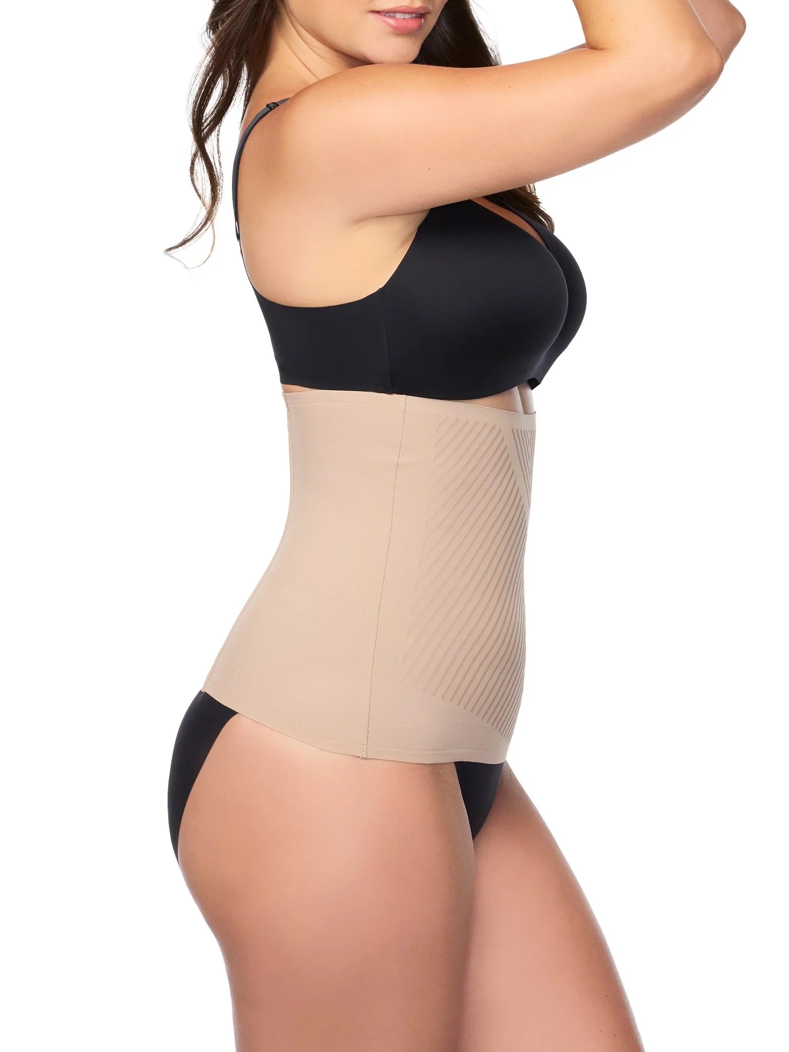 TC Fine Intimates Womens Iconic Core Extra-Firm Control Waist Cincher- Stucco