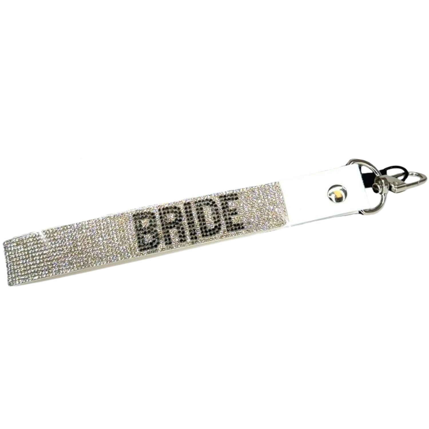Jacqueline Kent Black Magic Diamond Bride Phone Wrist Strap