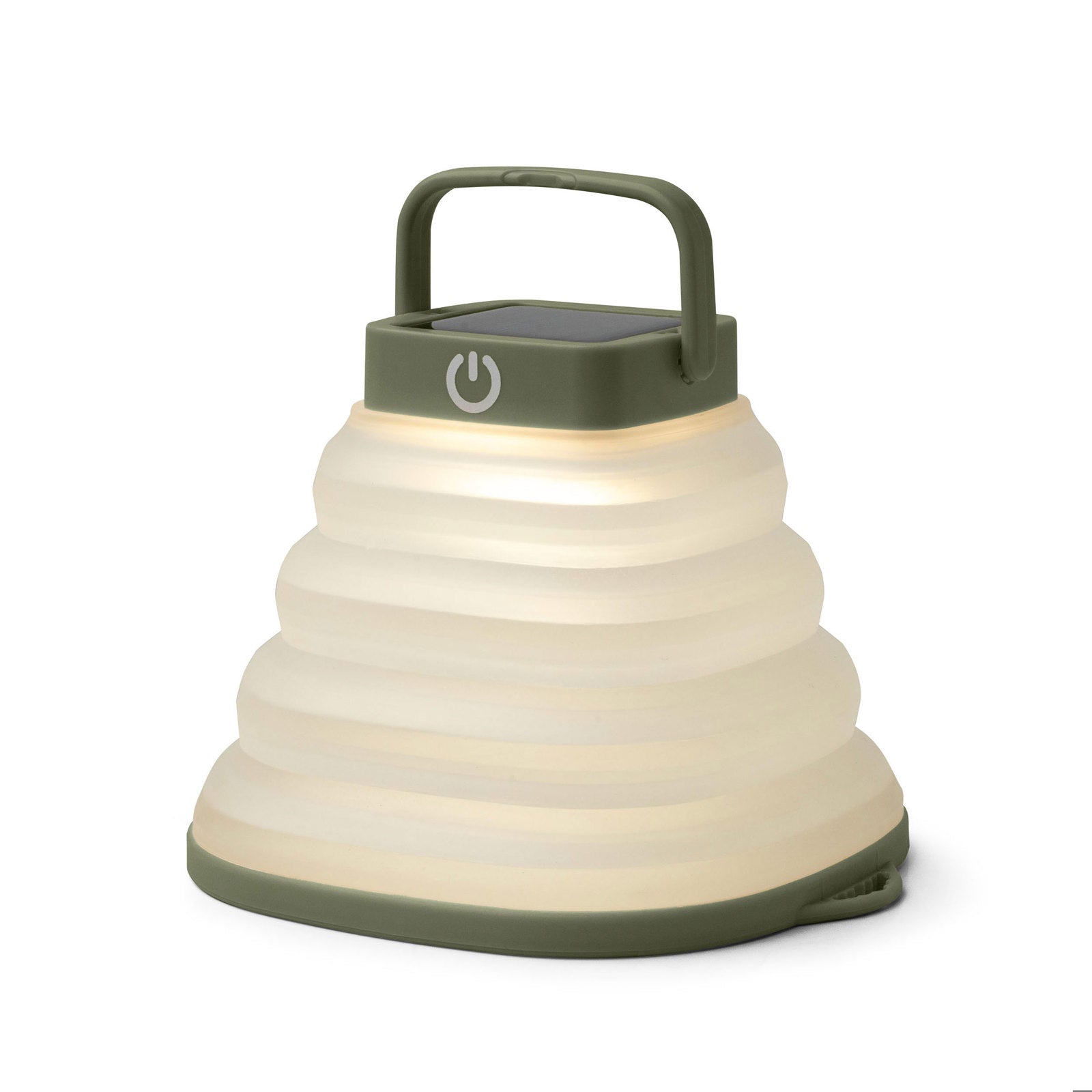 Bunk House Aurora Solar Panel or USB Rechargeable and Collapsible Camp Lantern