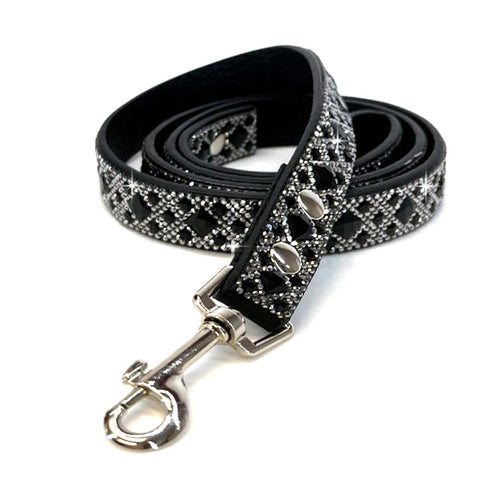 Jacqueline Kent Diamond in the Ruff Rhinestone Dog Leash