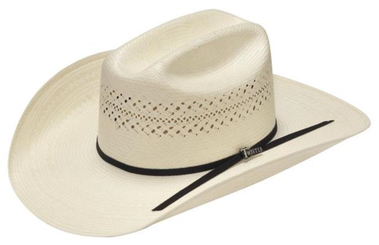 Twister Cowboy Hat, 20 x 4 Shanti Sunshine-2 Crossed Hat, 7 1/4