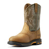 Ariat Mens Workhog H2O Western Leather Waterproof Work Boot